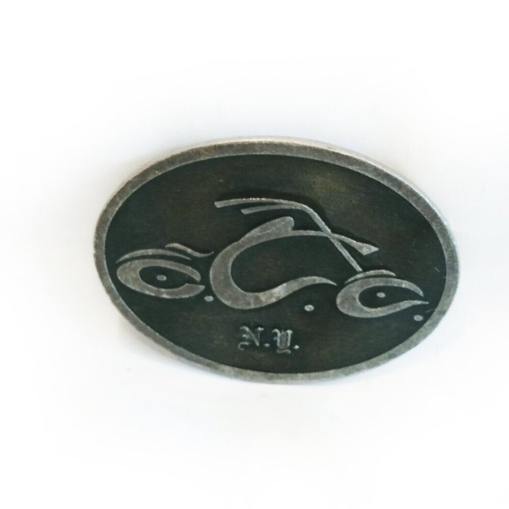 Orange County Choppers Black/Metal Chopper Belt Buckle.